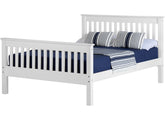 Monaco White High Foot Bed
